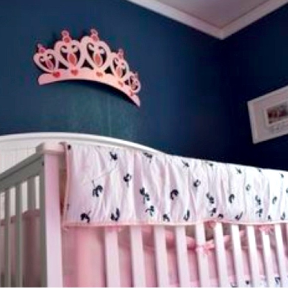 Brand new Ivanka Trump reversible baby crib rail guard.